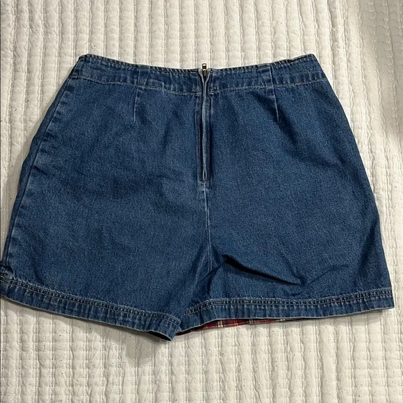 Vintage Blue Denim Mini Skirt - Picture 2 of 7